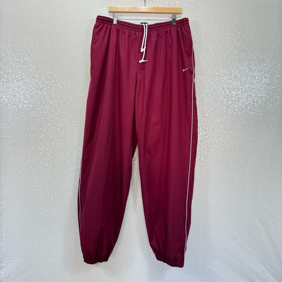 Nike Team Maroon Track Pants Men’s 3XL Athletic Warm-Up Pants - Picture 10 of 10